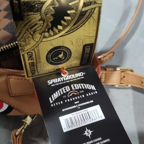 NWT Sprayground HENNY AIR TO THE THRONE QUATTRO BACKPACK - Picture 5 of 9